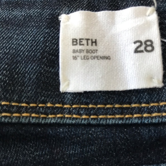 NWOT Hudson Baby Bootcut Jeans Sz 28 - Picture 3 of 7